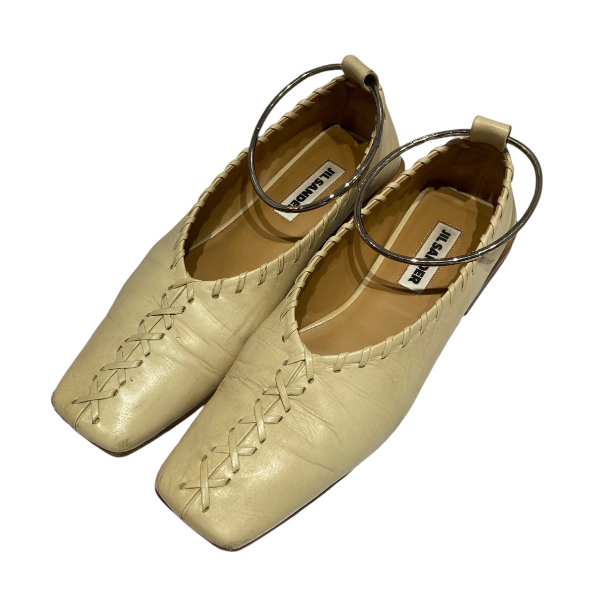 楽天市場】【中古】JIL SANDERポインテッドトゥメタルリング