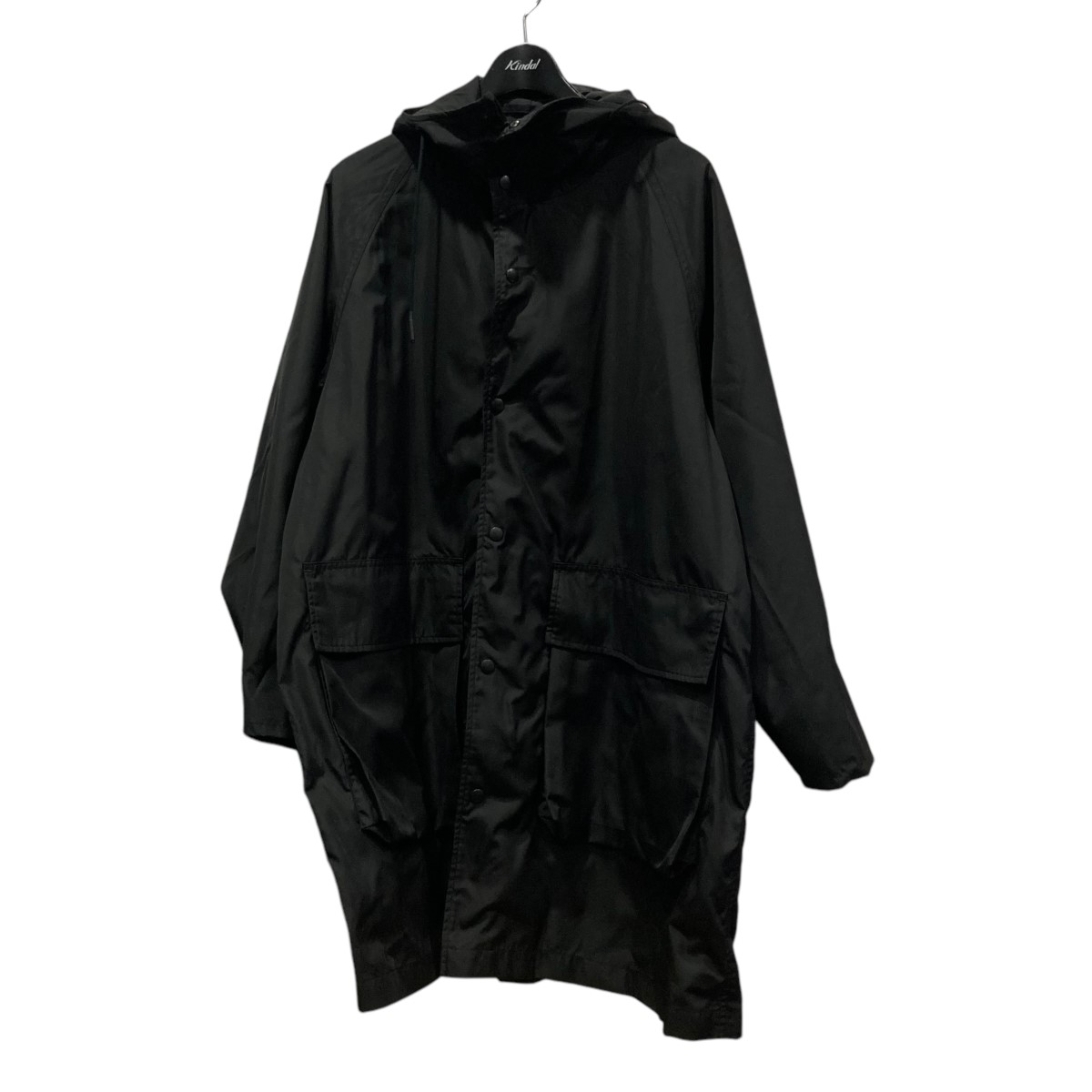 ATON ショートモッズコートブラック 04サイズ AIR WEATHER SHORT MODS COAT / BLACK | ATON (MEN)(エイトン