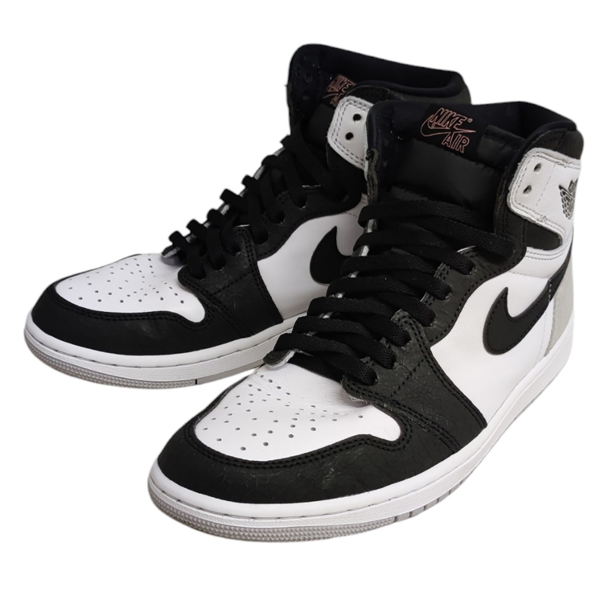 【中古】 NIKE　 Air Jordan 1 High OG Bleached Coral ハイカットスニーカー555088-108 ホワイト サイズ：26.5cm 【310125】（ナイキ）
