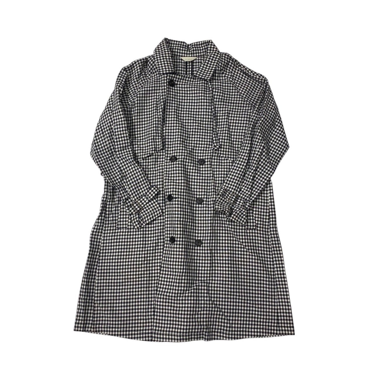 jieda 19aw ウール チェック トレンチコート 楽天市場】【中古】ジエダ Jieda 19AW PLAID TRENCH COAT