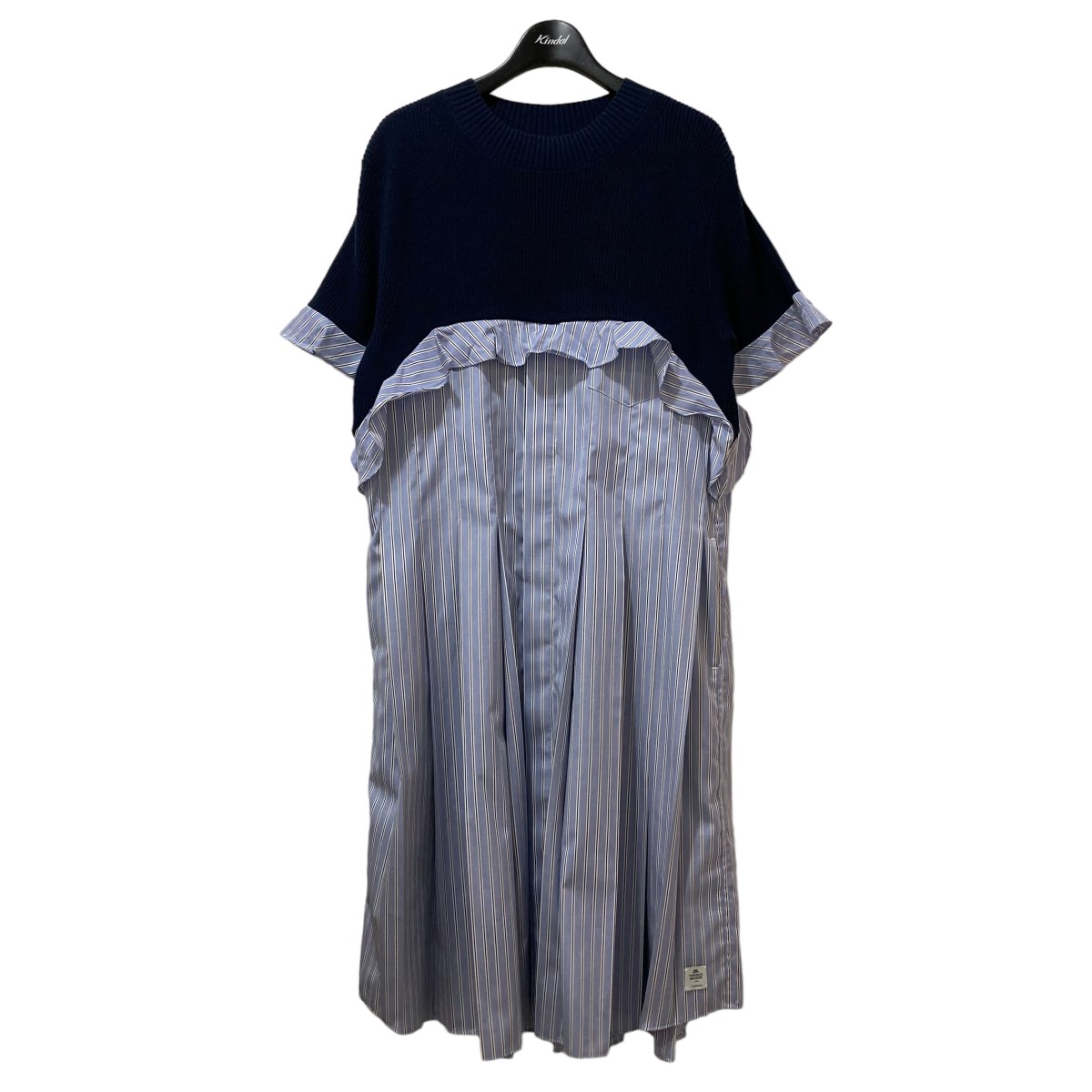 46033★Sacai サカイ 17-02998 シャツワンピース 46033☆Sacai サカイ 17-02998 シャツワンピース - メルカリ