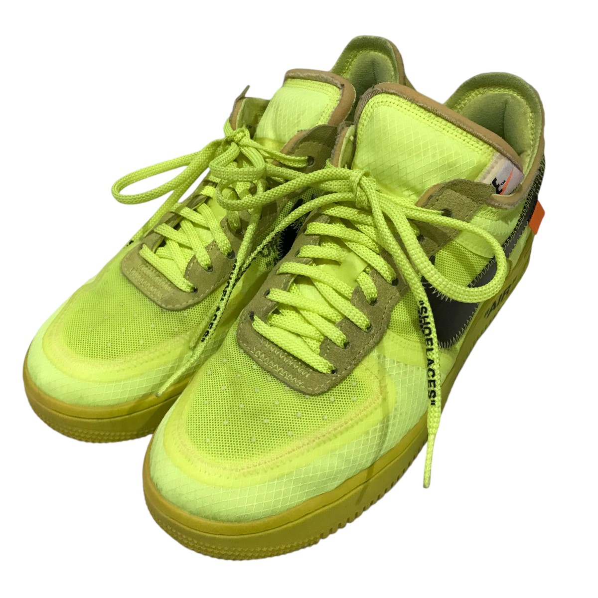 楽天市場】THE 10 : NIKE AIR FORCE 1 LOW OFF-WHITE volt/black