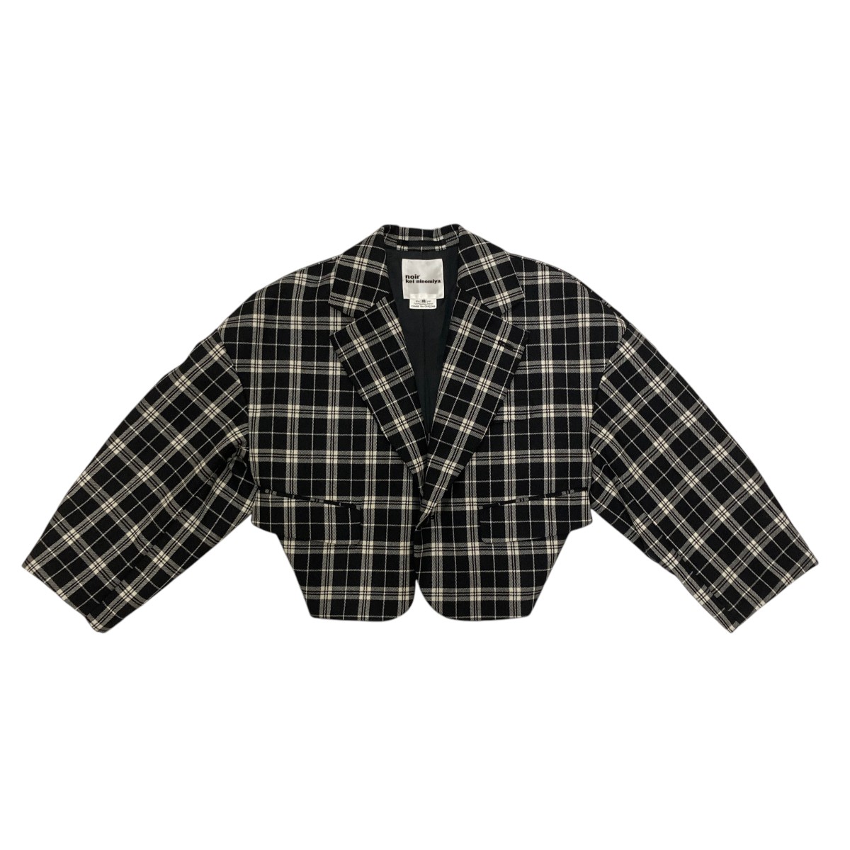 楽天市場】【中古】noir kei ninomiya 衿編ショート丈MA1 3N-J010