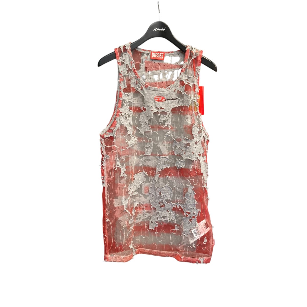 DIESEL - 【タグ有り新品未使用・定価52,800円】DIESEL メッシュ タンクトップ DIESEL - 【タグ有り新品未使用・定価52,800円】DIESEL メッシュ