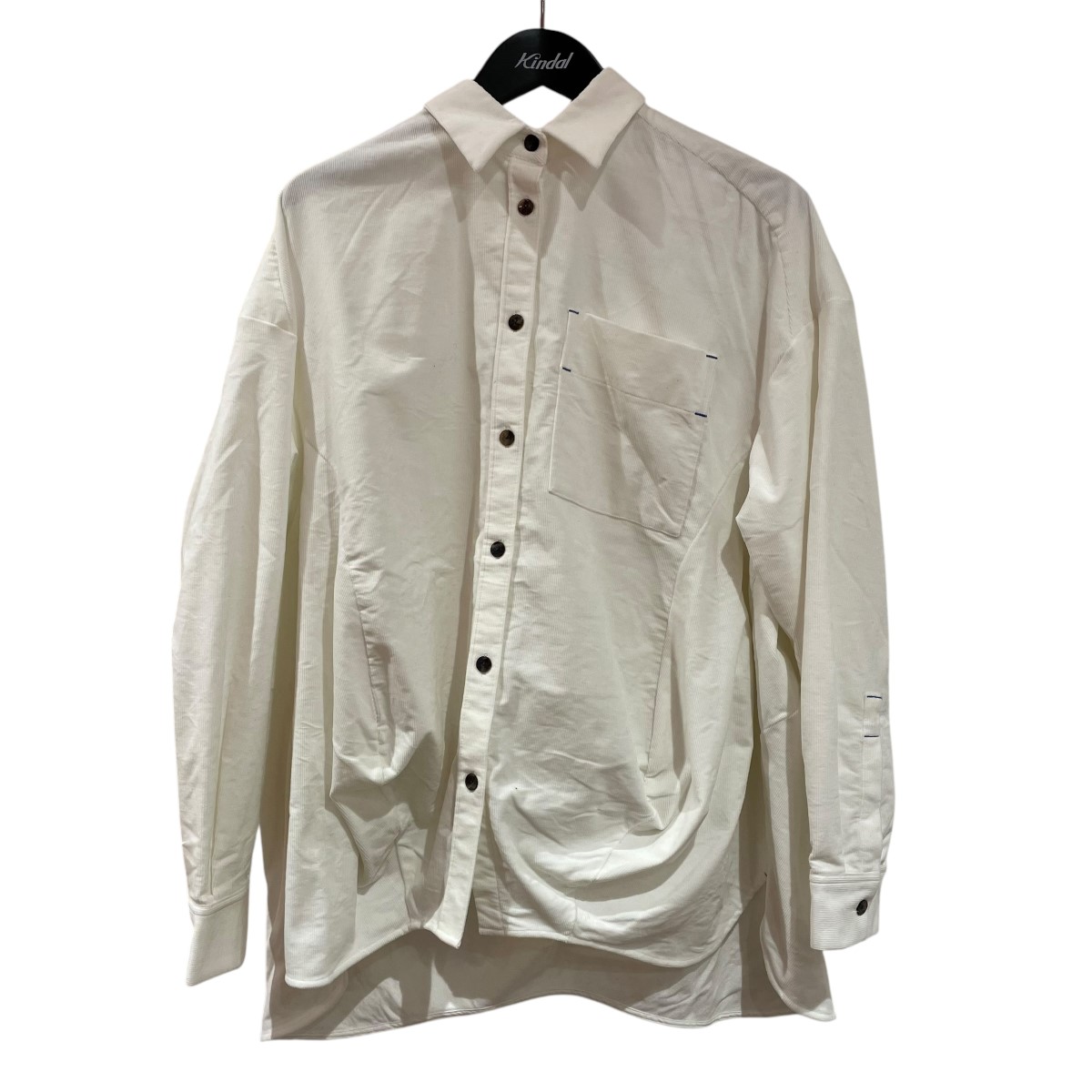 楽天市場】【中古】nagonstansEgg Drepe Shirt コーデュロイ