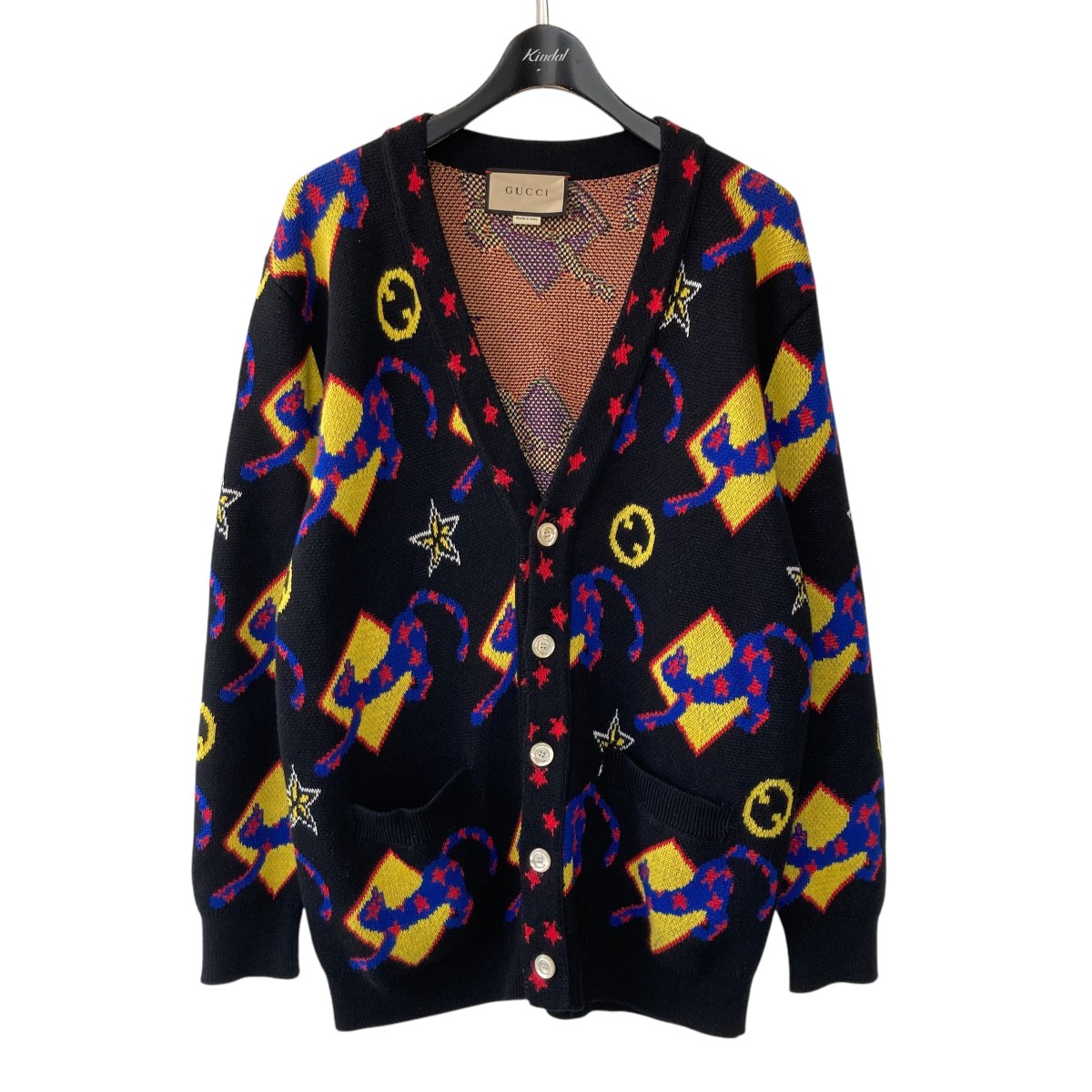 楽天市場】【中古】GUCCI カシミアブレンドニットカーディガン