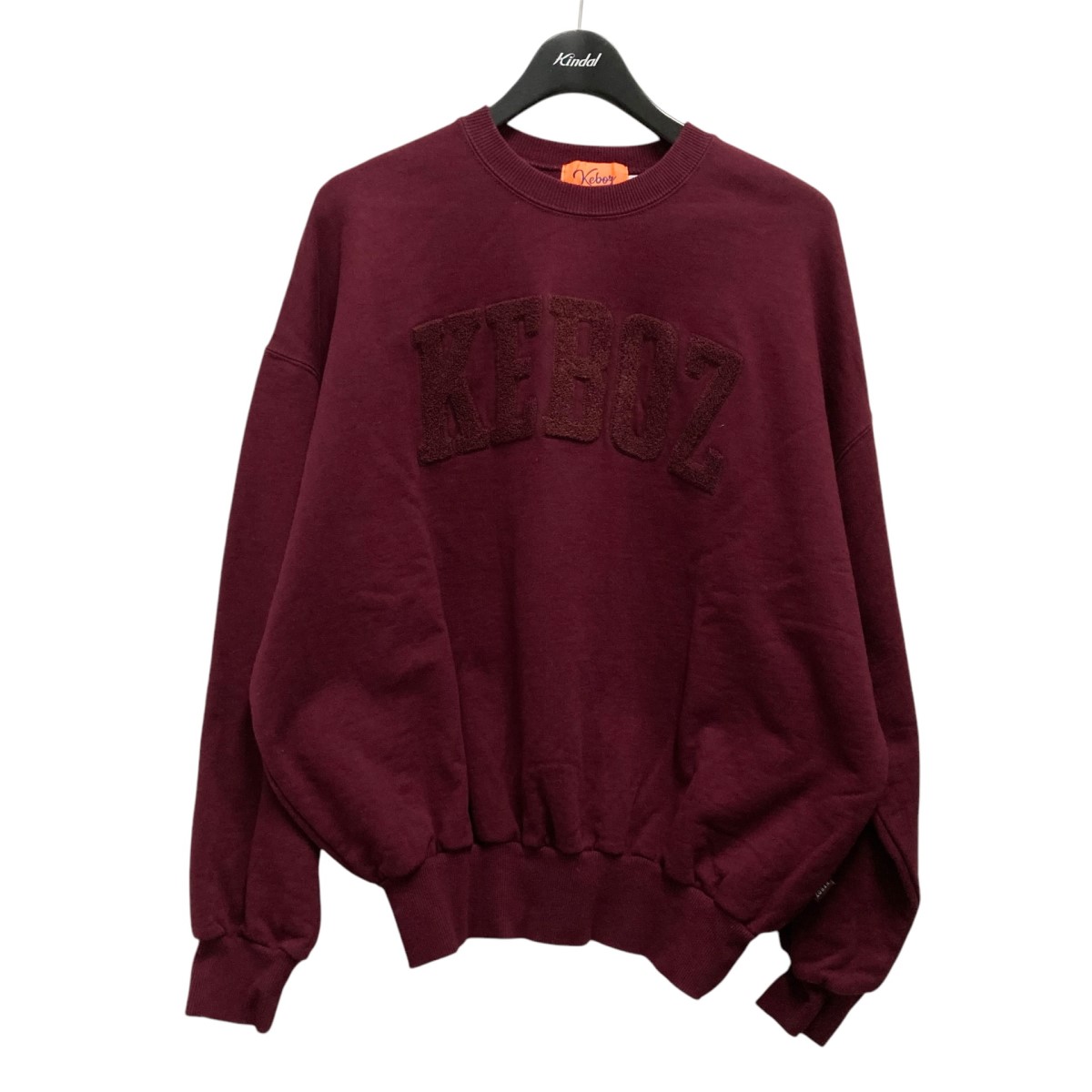 楽天市場】【中古】KEBOZロゴパッチスウェットトレーナー ブルー