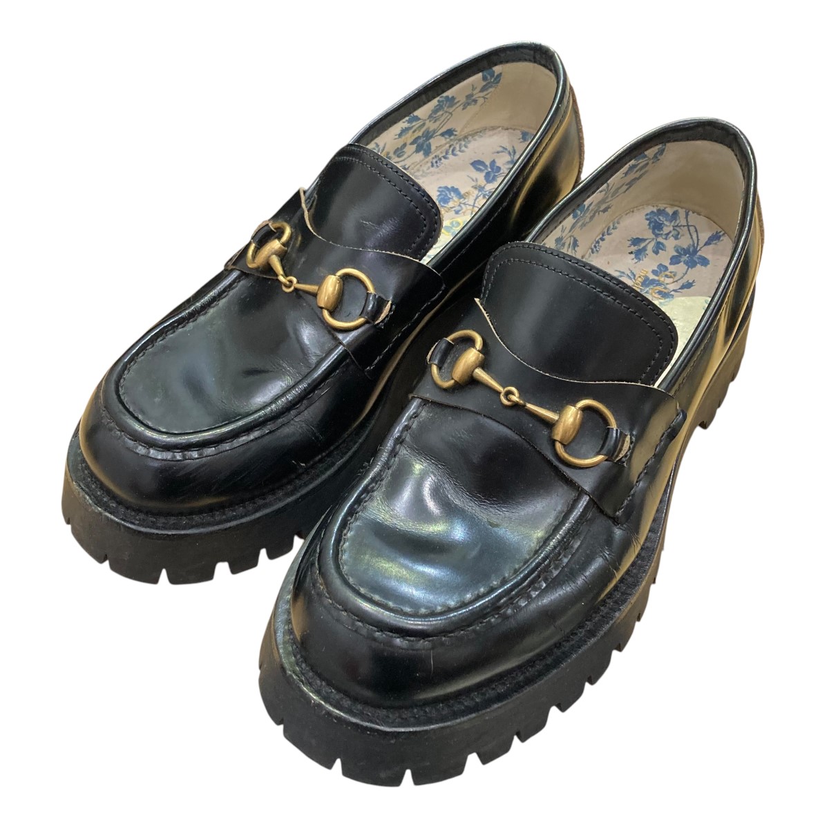 楽天市場】【中古】GUCCI ビー(蜂)刺繍 タッセル フリンジ ローファー