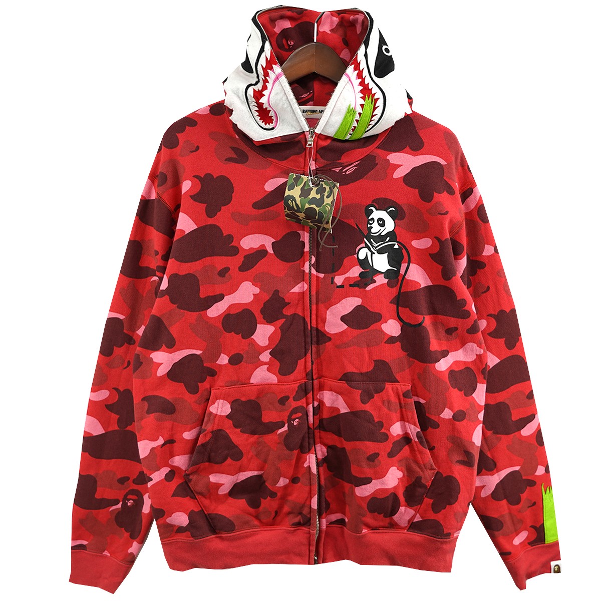 APE BAPE KAWS SANRIO キティ　マイメロ　シャークパーカー　M ☆美品☆ MY MELODY × BAPE シャーク パーカー Lサイズ a