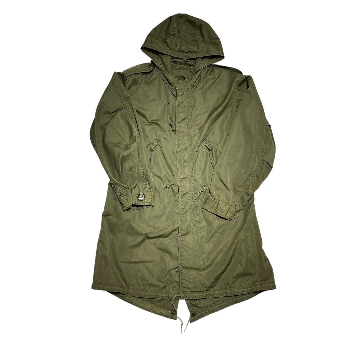 オリーブ色 フード付き モッズコート 楽天市場】【中古】US Army モッズコート M-65 Parka シェルのみ