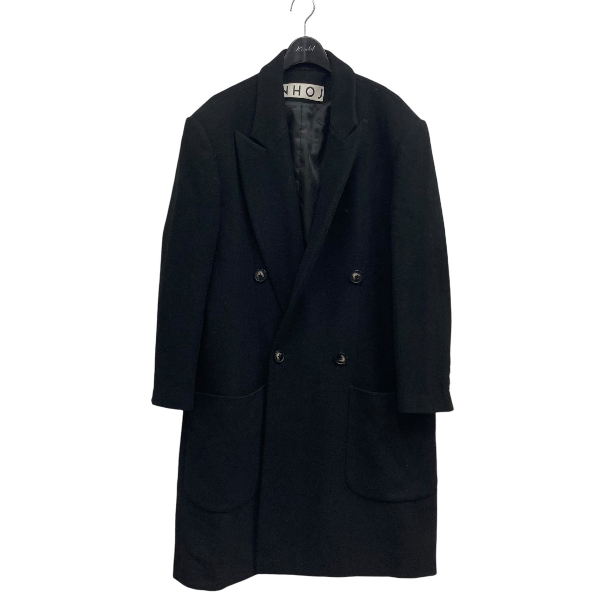 John Branigan / コート/--/ウール/NVY 楽天市場】John Branigan (ジョンブラニガン) コート Vネック ノー