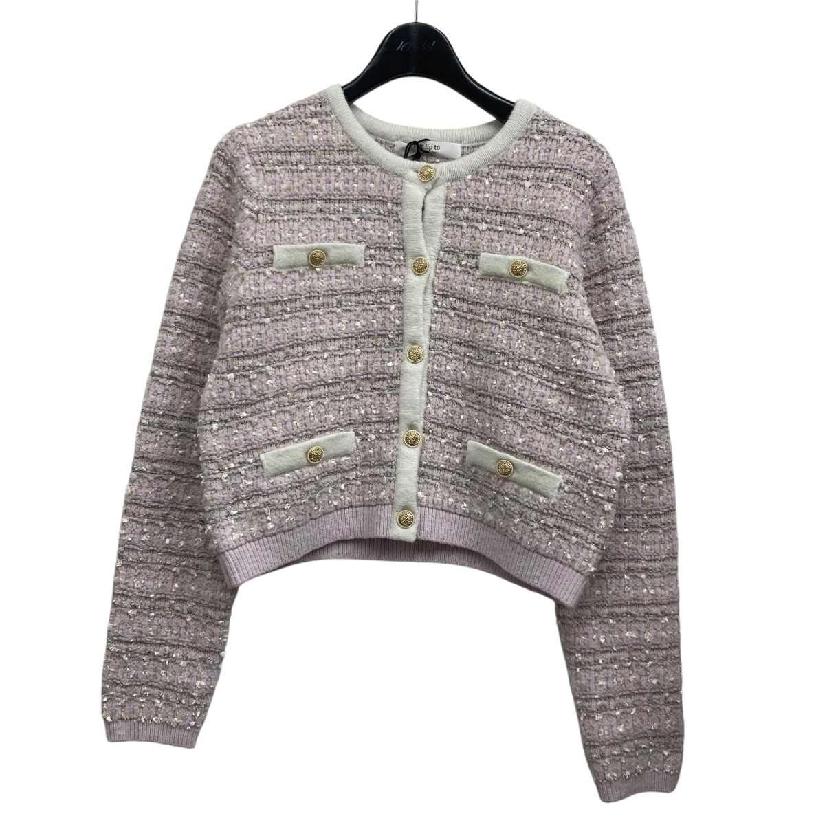 ジャケット・アウター Herlipto Silky White Tweed Jacket S 楽天市場】Her lip to ハーリップトゥ ジャケット ツイード 24春