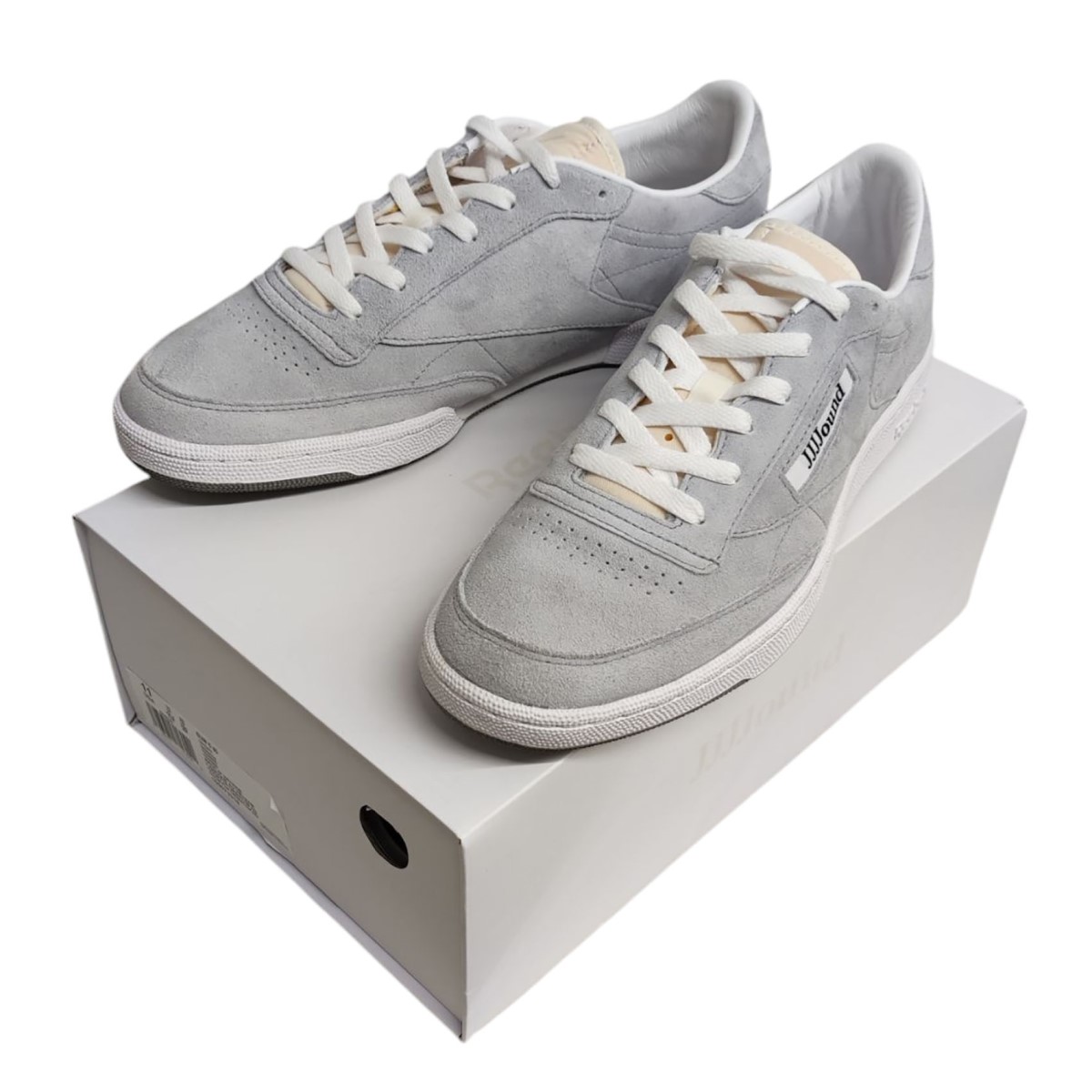 【中古】 JJJJound Reebok　 CLUB C 85 Suede スニーカー 100073318 グレー サイズ：29cm 【180225】（）