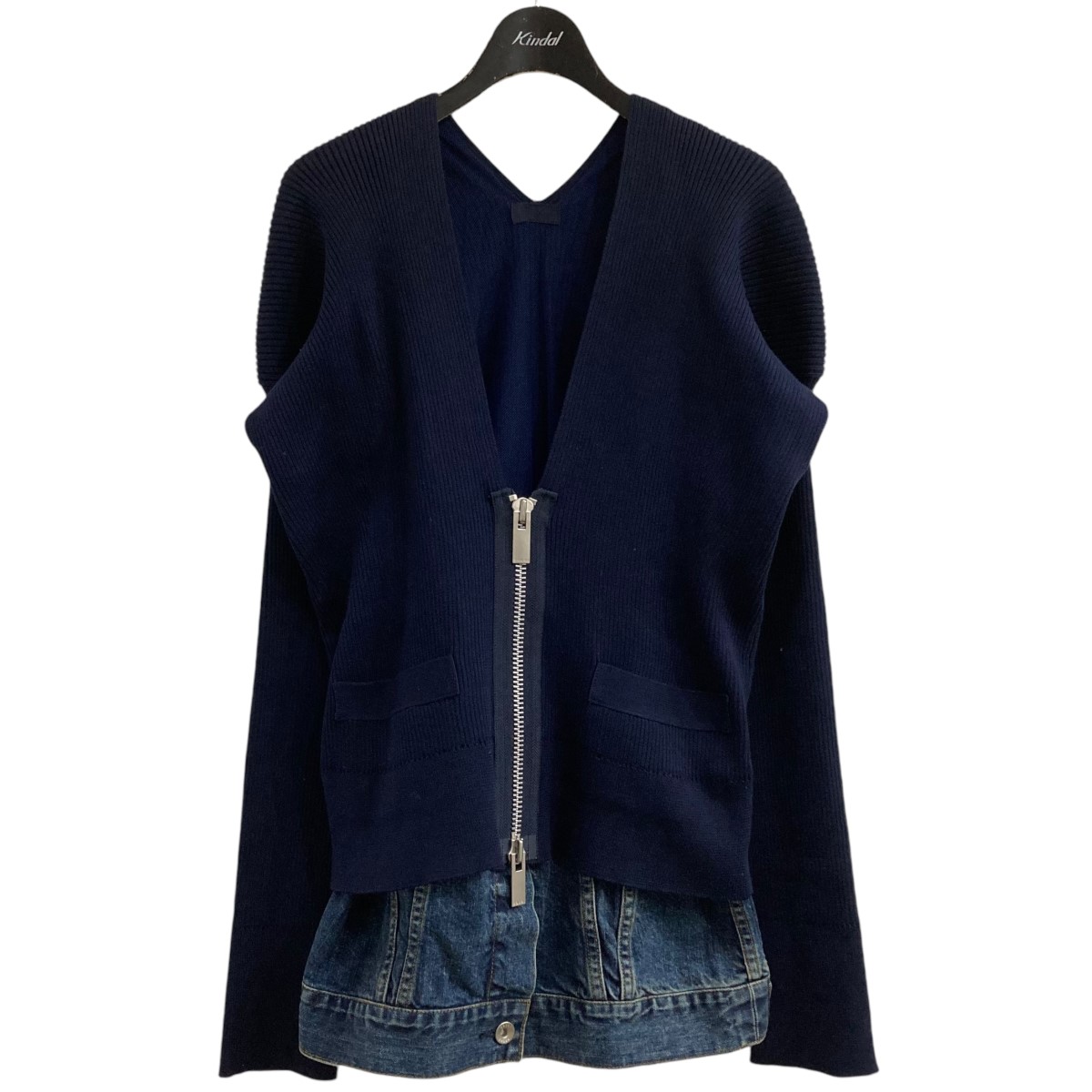 新品未使用　sacai ドッキングニット sacai】綺麗なバランスの定番ドッキングニット｜【公式