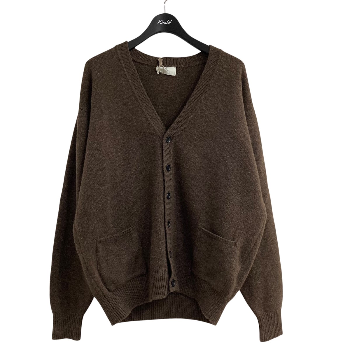 楽天市場】HERILL ヘリル 22AW Rib Stitch Shawl Cardigan