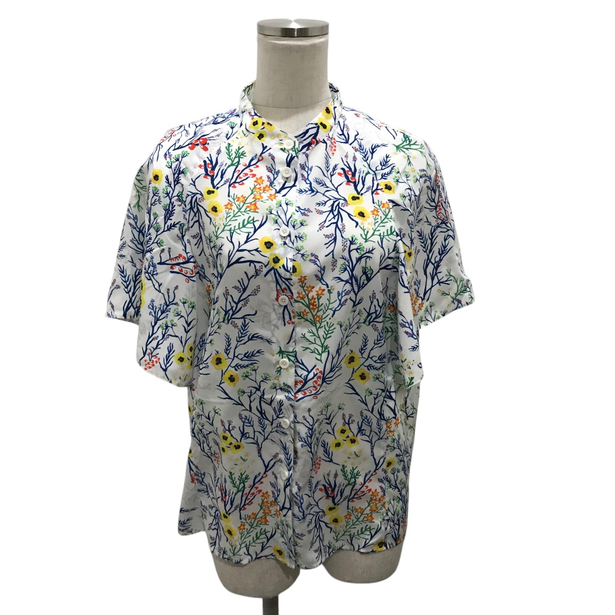 楽天市場】【中古】AKIRA NAKA プリーツ長袖ブラウス AR1707BK