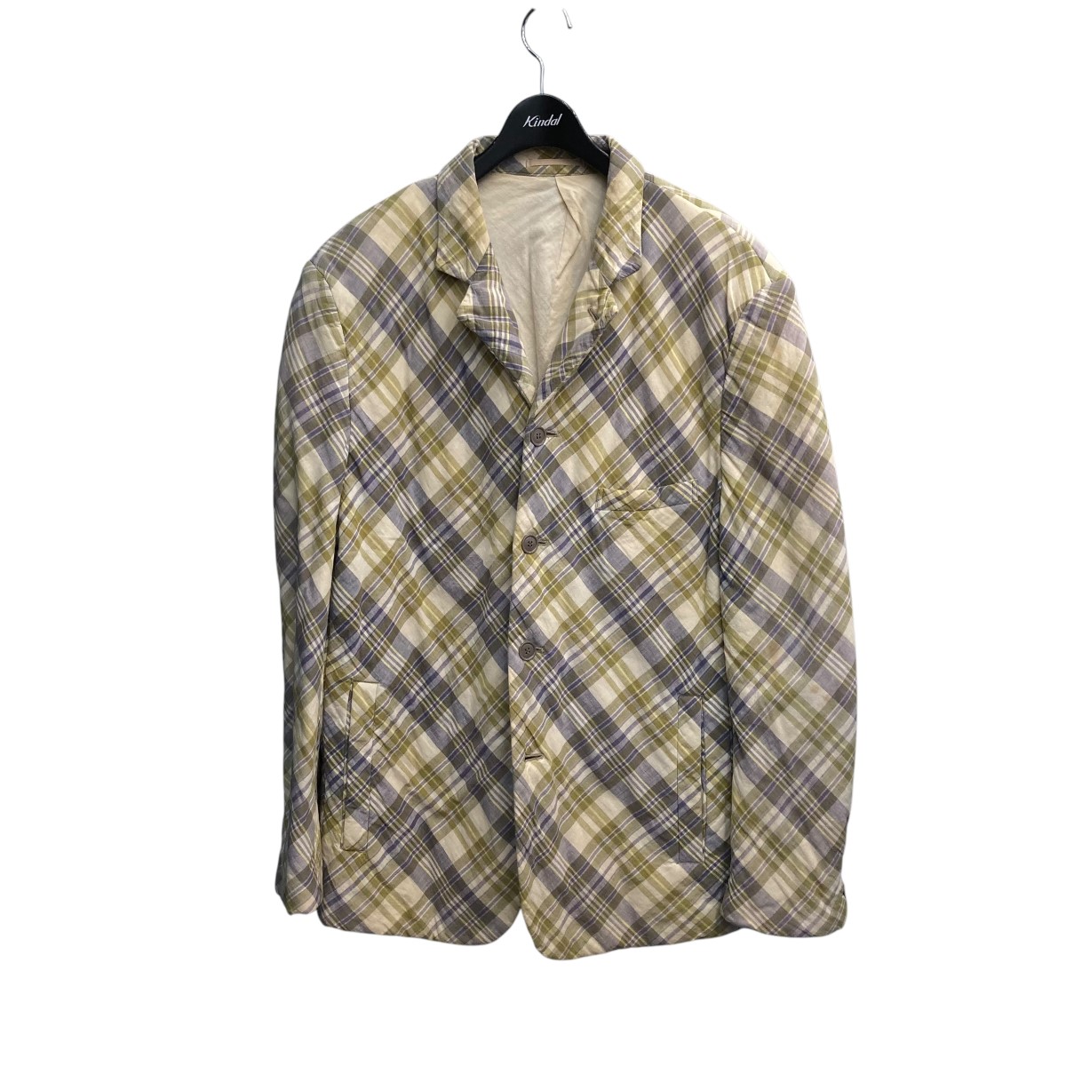 【中古】\u003cBR\u003eCOMME des GARCONS HOMME PLUS\u003cBR\u003e97AW Magic of Bias 心地よい上衣 黄緑 大きさ：m\u003cBR\u003e【通貨価値思いなおす】