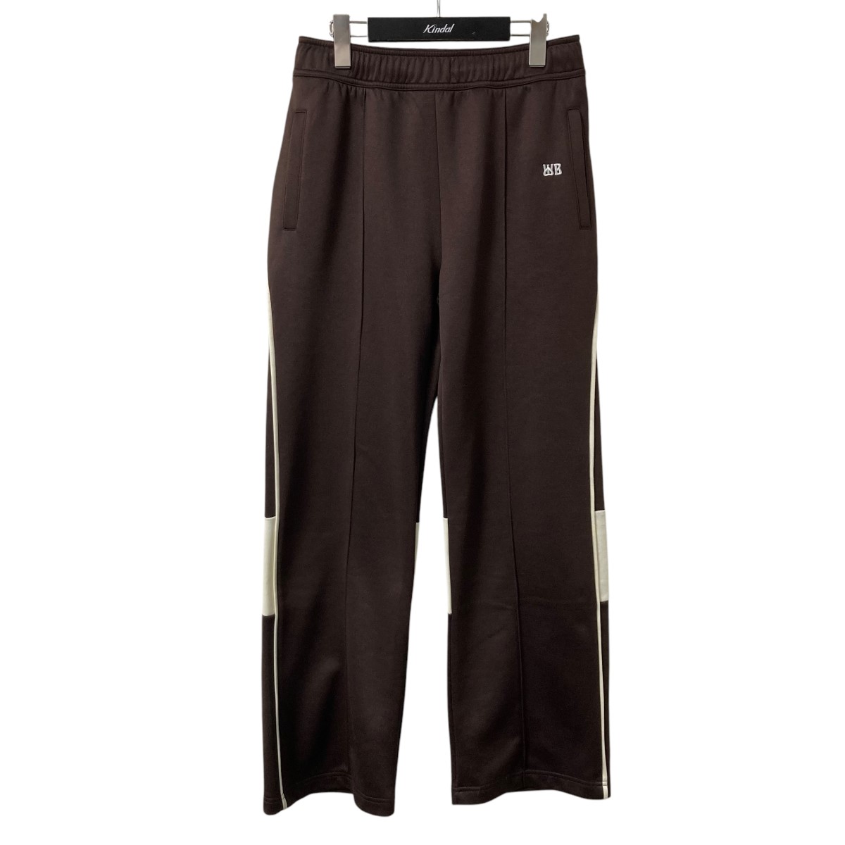 【中古】 WALES BONNER　 23AW トラックパンツ 52043504022 ブラウン サイズ：S 【070426】（ウェールズボナー）