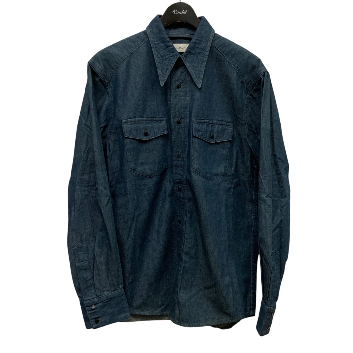 LEMAIRE jinghi sas シャツ 中古・古着通販】LEMAIRE (ルメール) JINGHI SAS バンドカラー