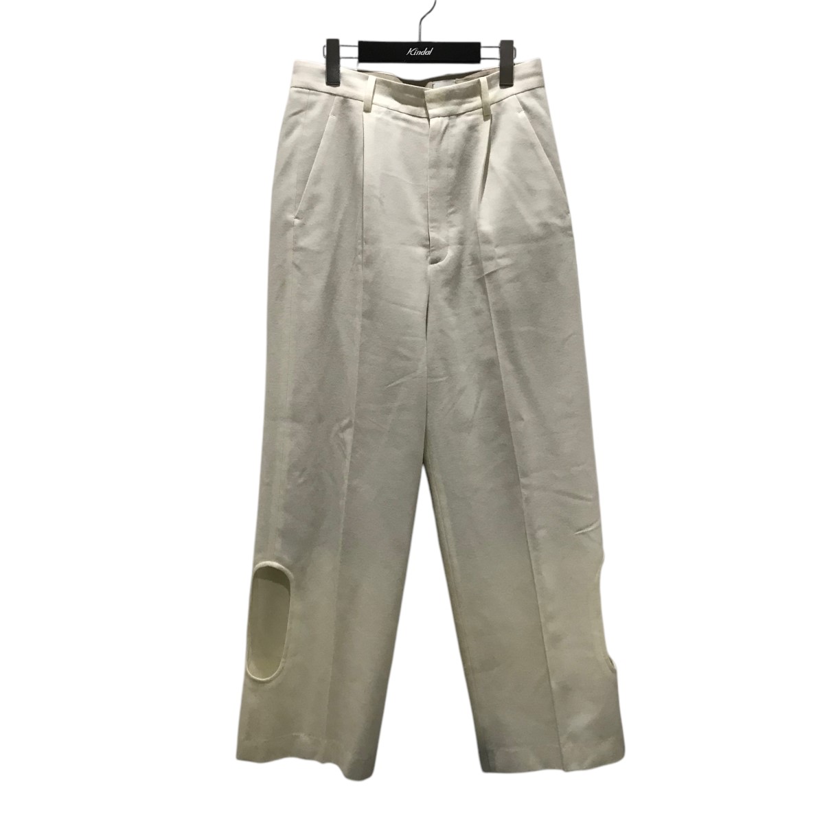 6 ロク roku beauty&youth フリンジジャガードパンツ BLUE UNITED ARROWS LTD. OUTLET｜<6(ROKU)>スケ フリンジ パンツ
