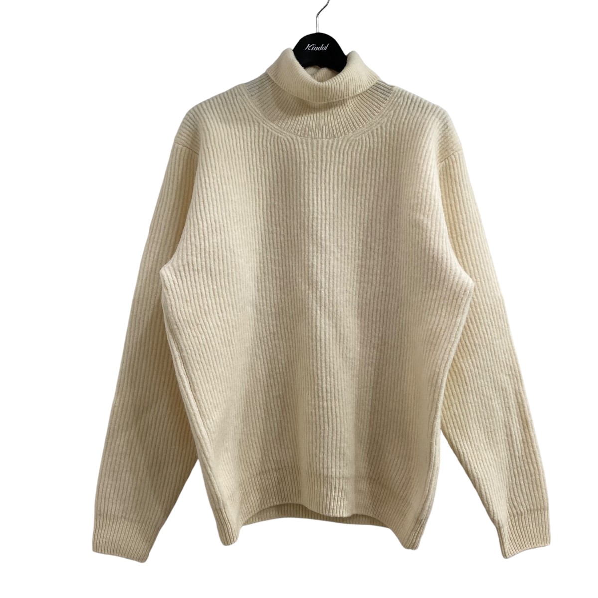 楽天市場】AURALEE 23aw SHETLAND WOOL CASHMERE KNIT P/O #BLACK SIZE