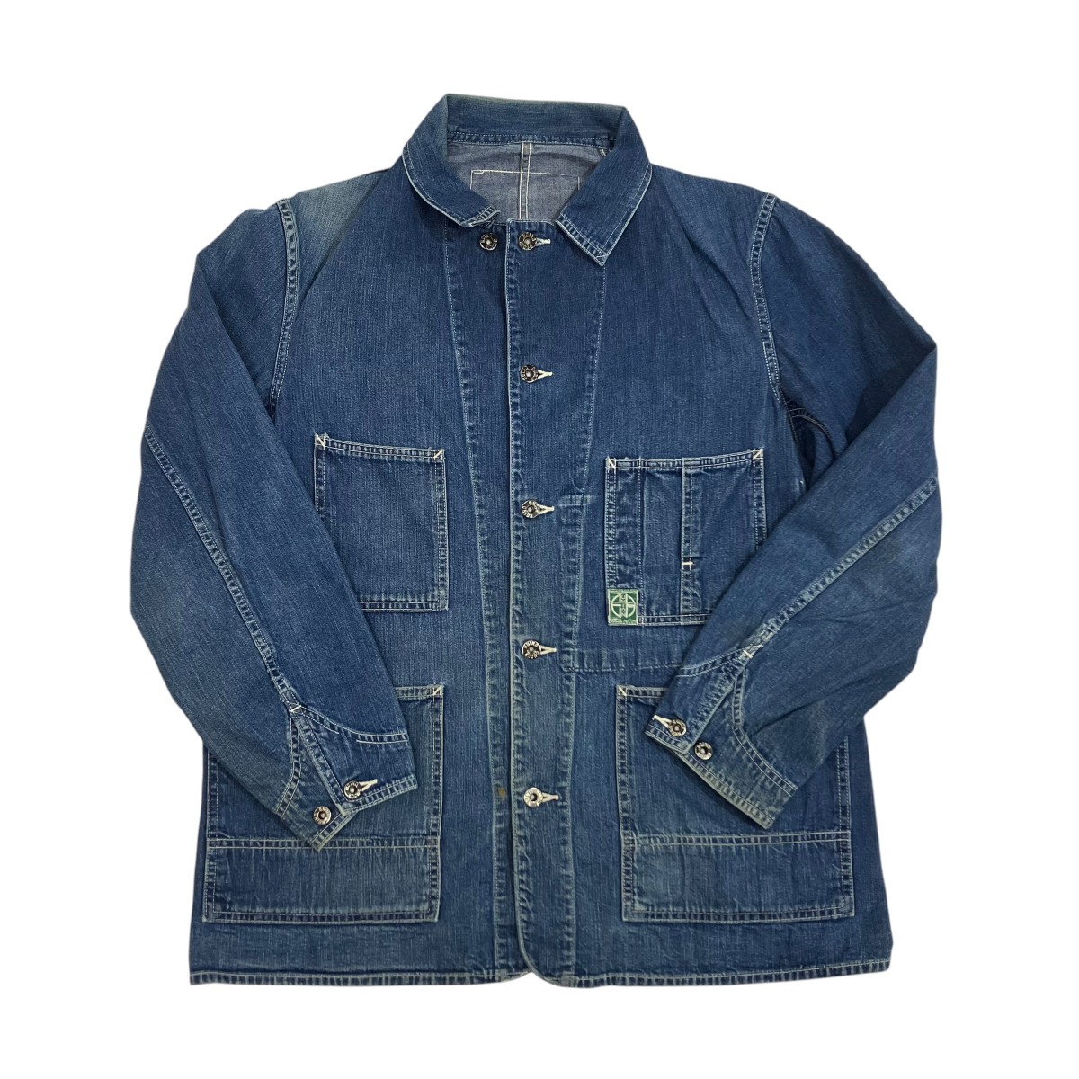 マスター様　M35　リアルマッコイズ　デニム　プルオーバー　カバーオール 訳あってお買い得！30～80％OFF マスター様 M35 リアル