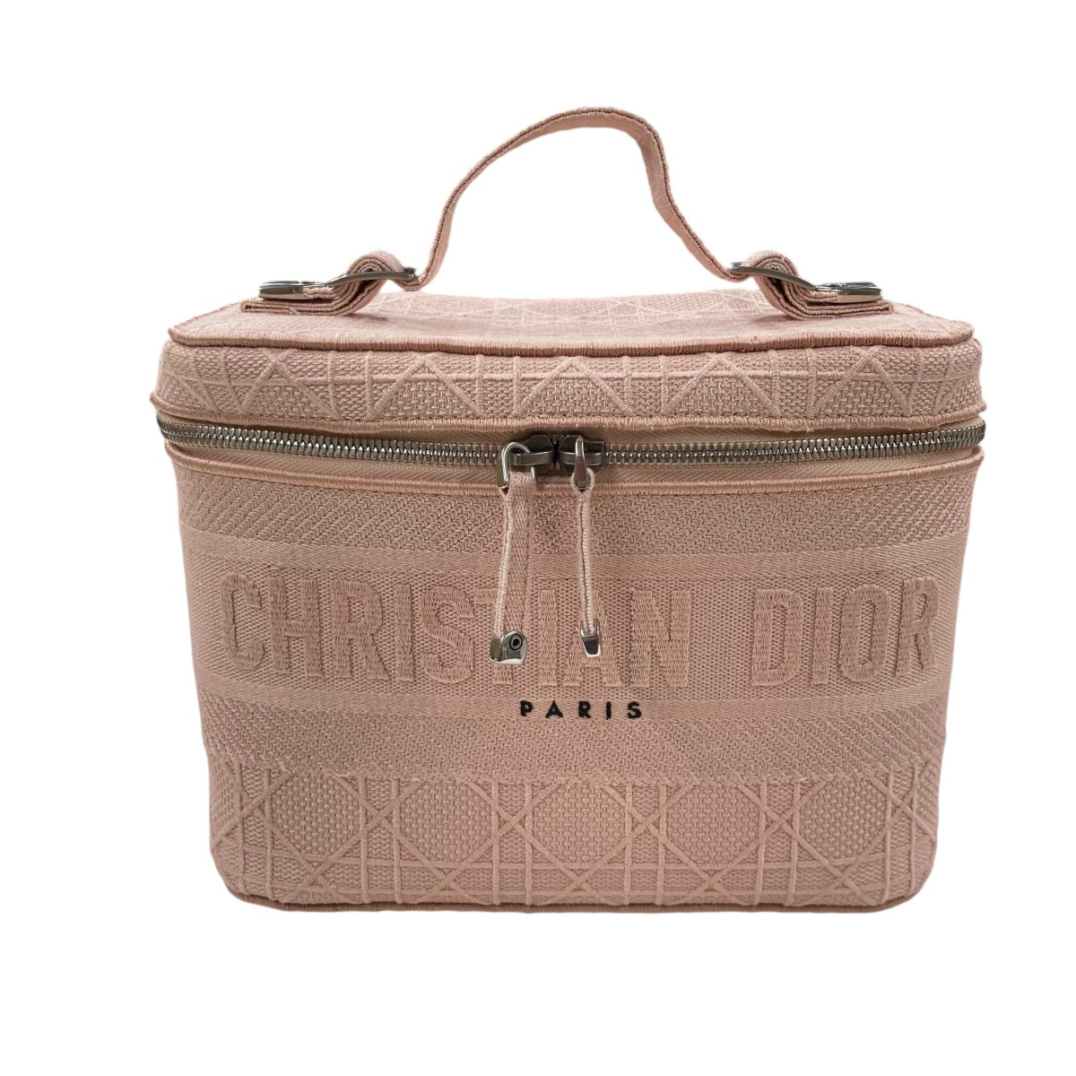 【中古】Christian Dior　バニティバッグ S5480VREY M957 ピンク 【220726】（クリスチャンディオール）｜ブランド古着のカインドオル 49,896円
