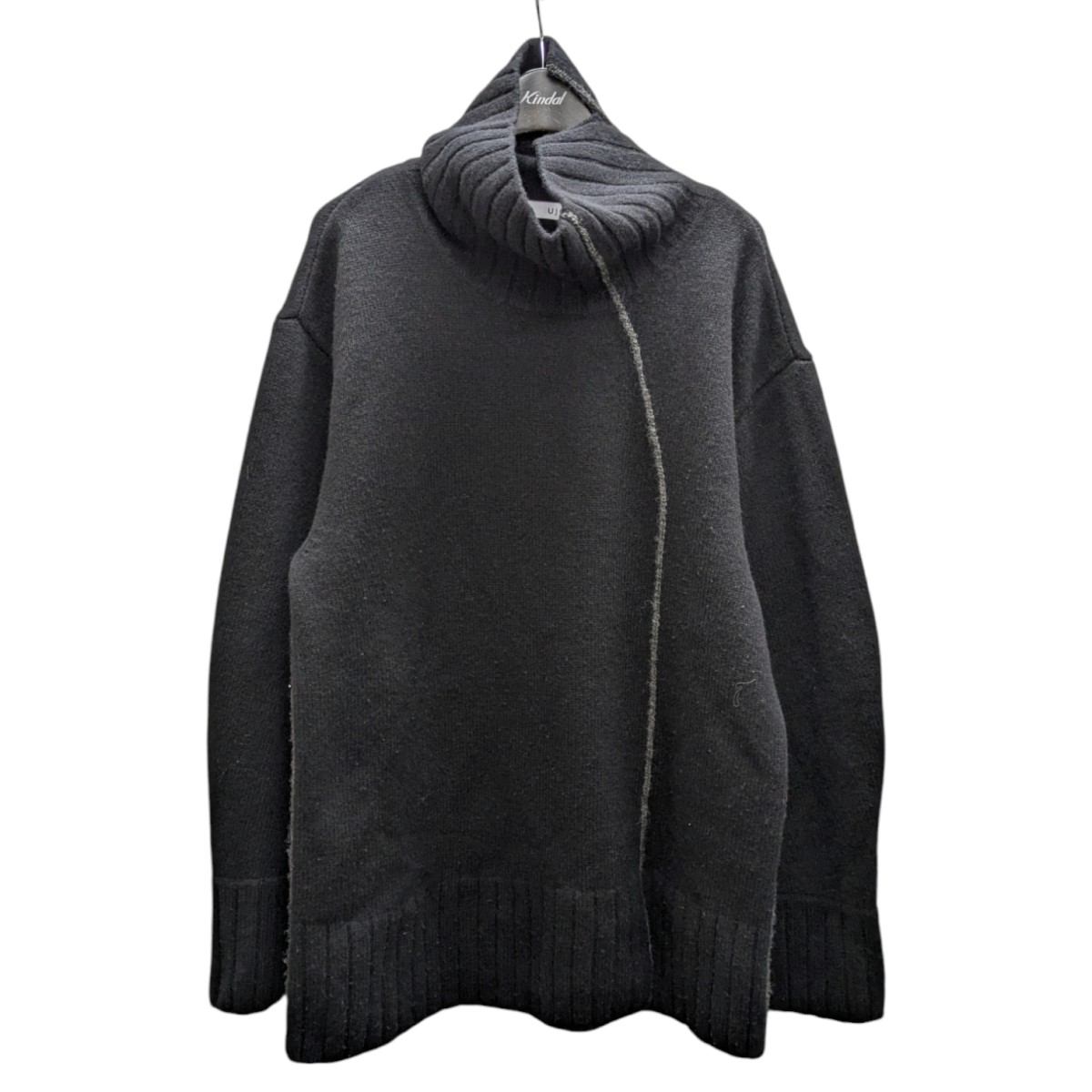【中古】 UJOH HOMME タートルネックニット M754-K05-108 ブラック サイズ：4 【価格見直し】