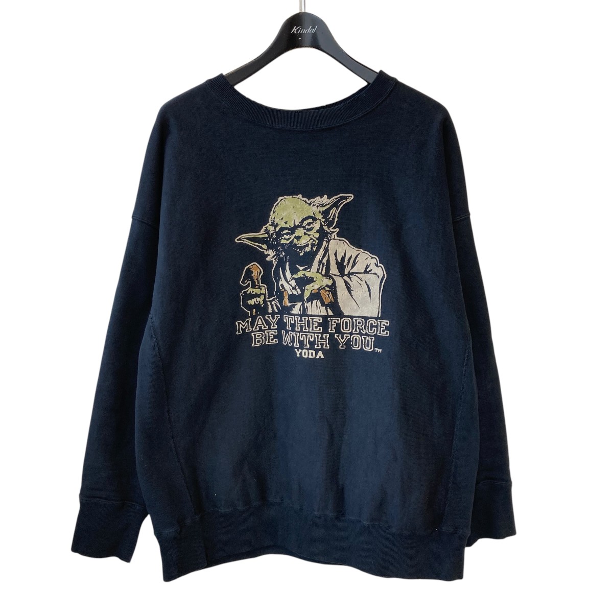 【中古】\u003cBR\u003eBOWWOW\u003cBR\u003eSTARWARS YODA スウェットトレーナー 黒いこと 大きさ：L\u003cBR\u003e【必要経費思いかえす】