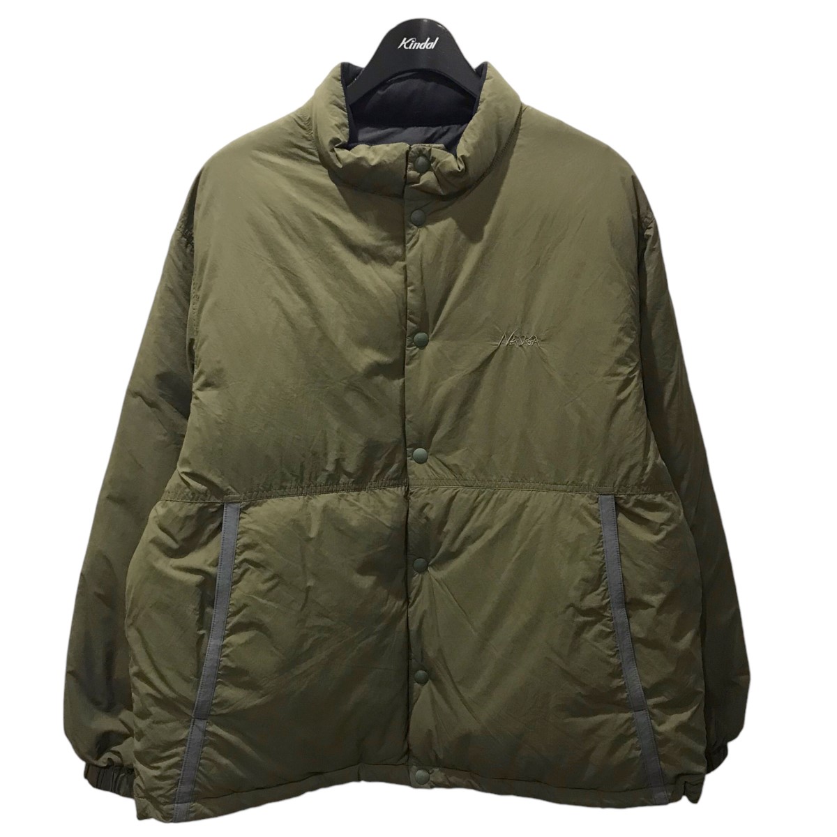 【中古】 NANGA 24AW ウェザーダウンジャケット WEATHER LIGHT DOWN JACKET C0001784 オリーブ サイズ：L 【価格見直し】