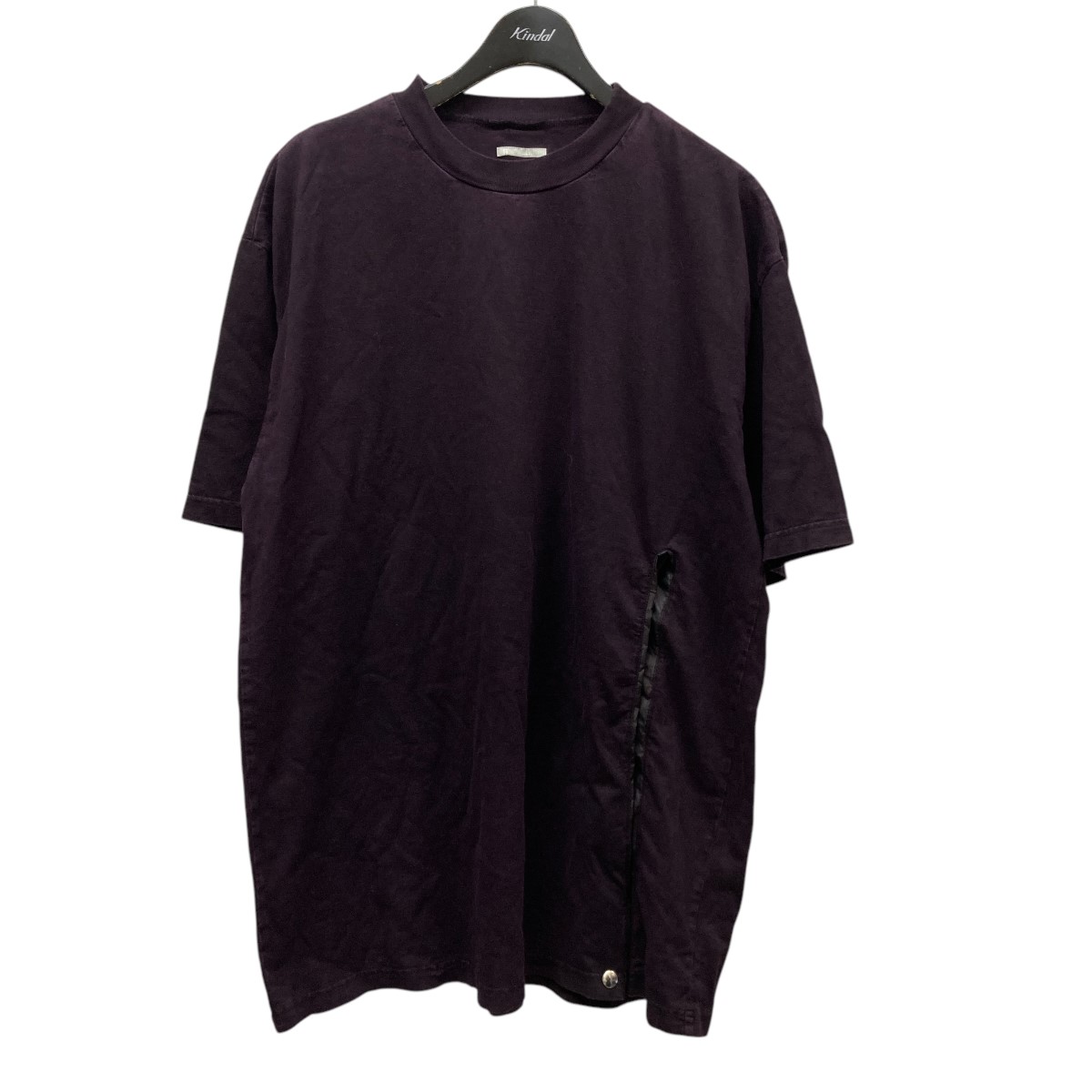 【中古】 Tamme 24AW COLD DYED T-SHIRT ガーメントダイTシャツ 24A0207 ブラウンパープル サイズ：2 【価格見直し】