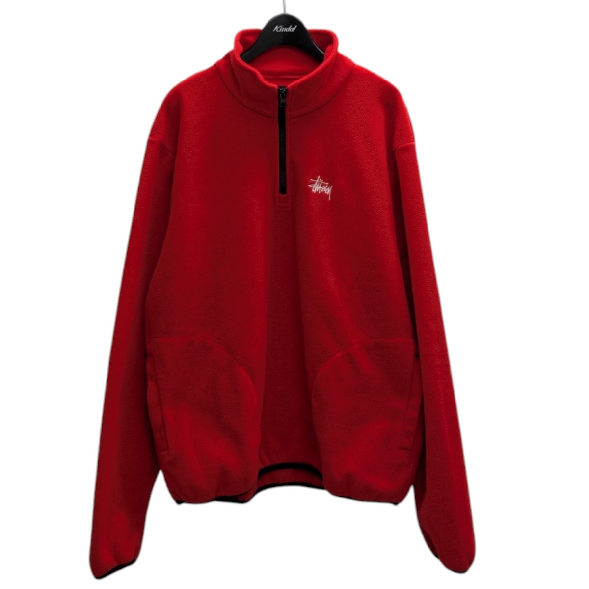 stussy ハーフジップ　トレーナー Stussy & DENIM TEARS】 HALF ZIP ハーフジップフリース (STUSSY