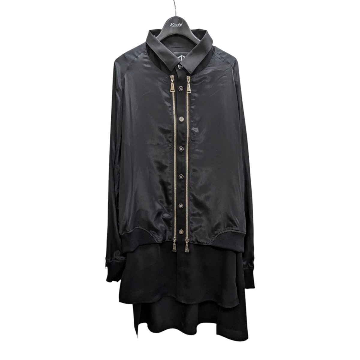 【中古】 ACUOD by CHANU ジップジャケット ブラック サイズ：Free 【価格見直し】 16,783円