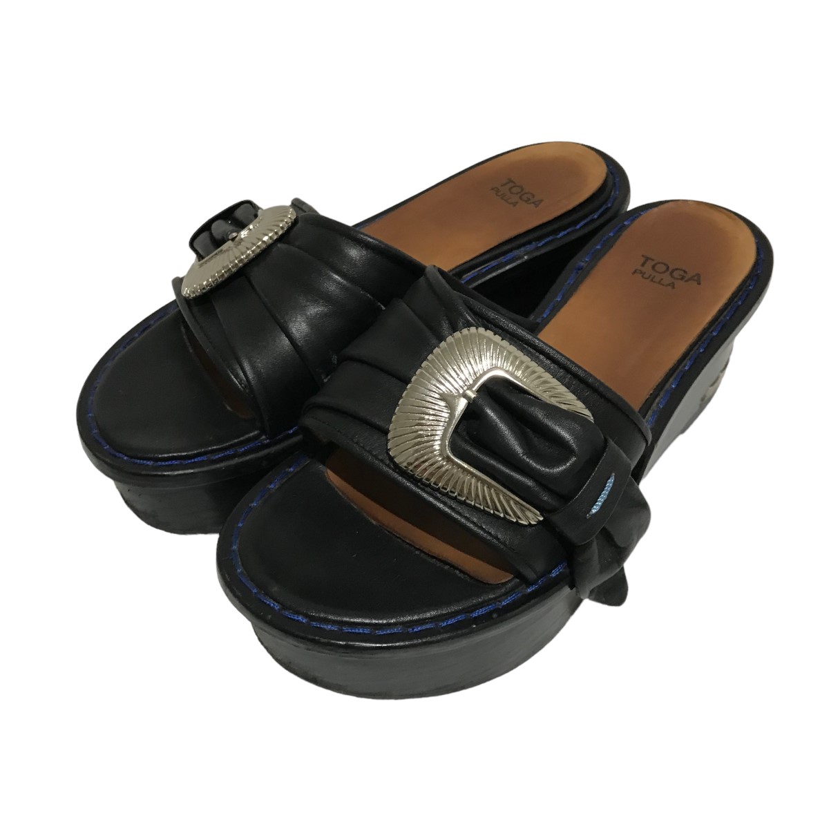 楽天市場】TOGA PULLA トーガ プルラ サンダル Western Buckle Sandals