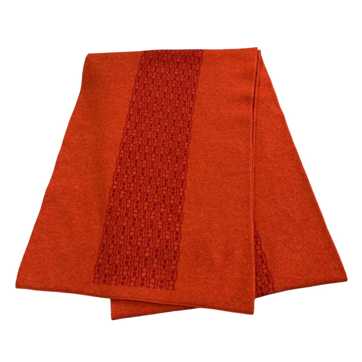 HERMES マルジェラ期 カシミア ポケット付 中綿入りマフラー/ ストール