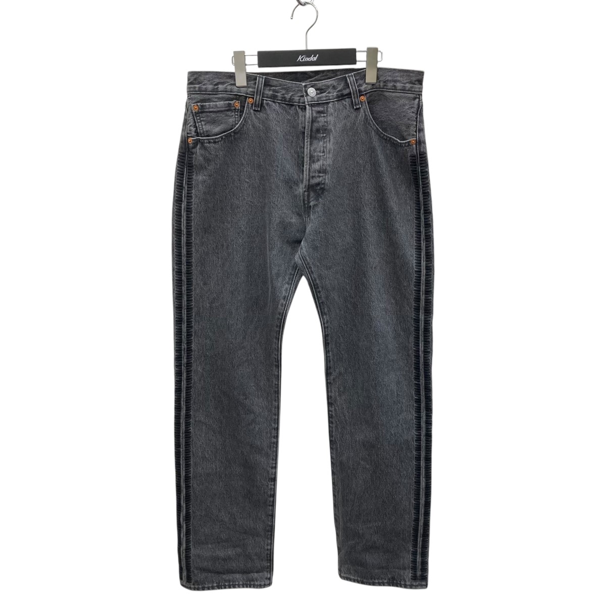 36 Levis × UNDERCOVER ハイブリッド デニム スウェット Levi's® X Undercover Hybrid Denim Sweat Pant - Black