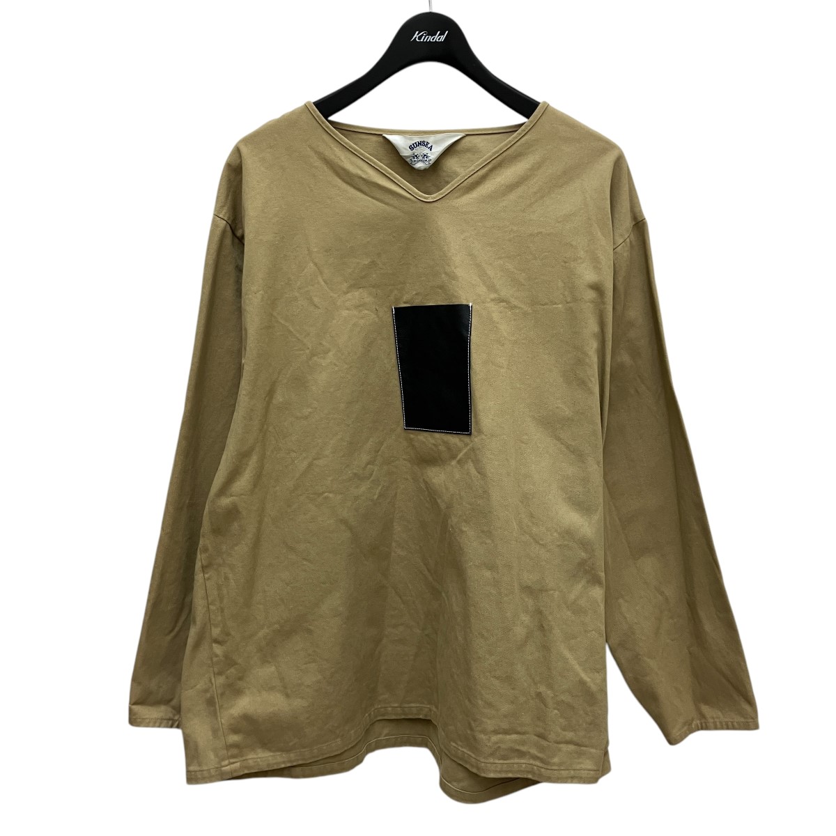 SUNSEA サンシー LAYERED DAMAGE LONG-T 22SS SUNSEA サンシー 22SS Layered Damage long t レイヤード