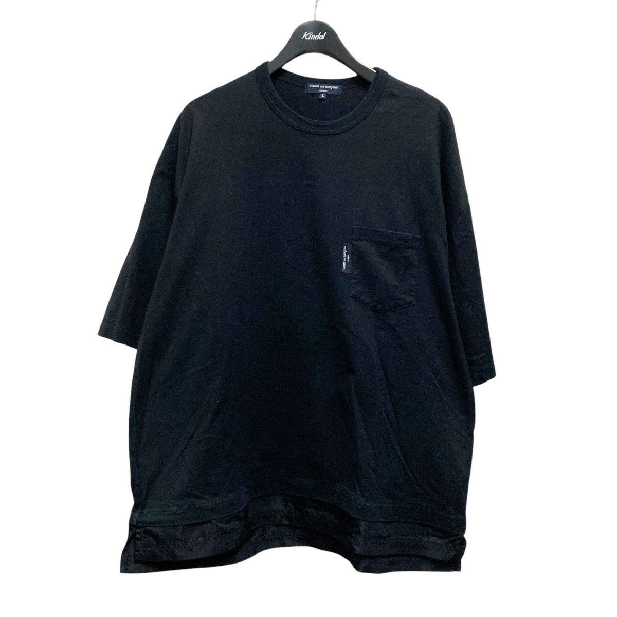 【Comme des Garcons Homme】ブラック ポケット 長袖Tシャツ MENS/トップス/Tシャツ/カットソー(長袖)(並び順：安い順)｜THE