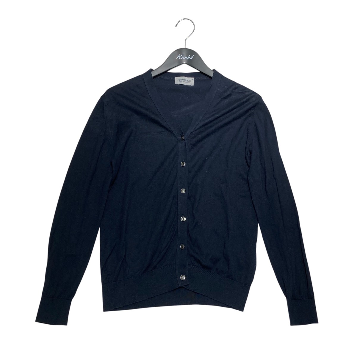 JOHN SMEDLEY LECHOPPE カーディガン ネイビー レショップ JOHN SMEDLEY LECHOPPE カーディガン ネイビー レショップ