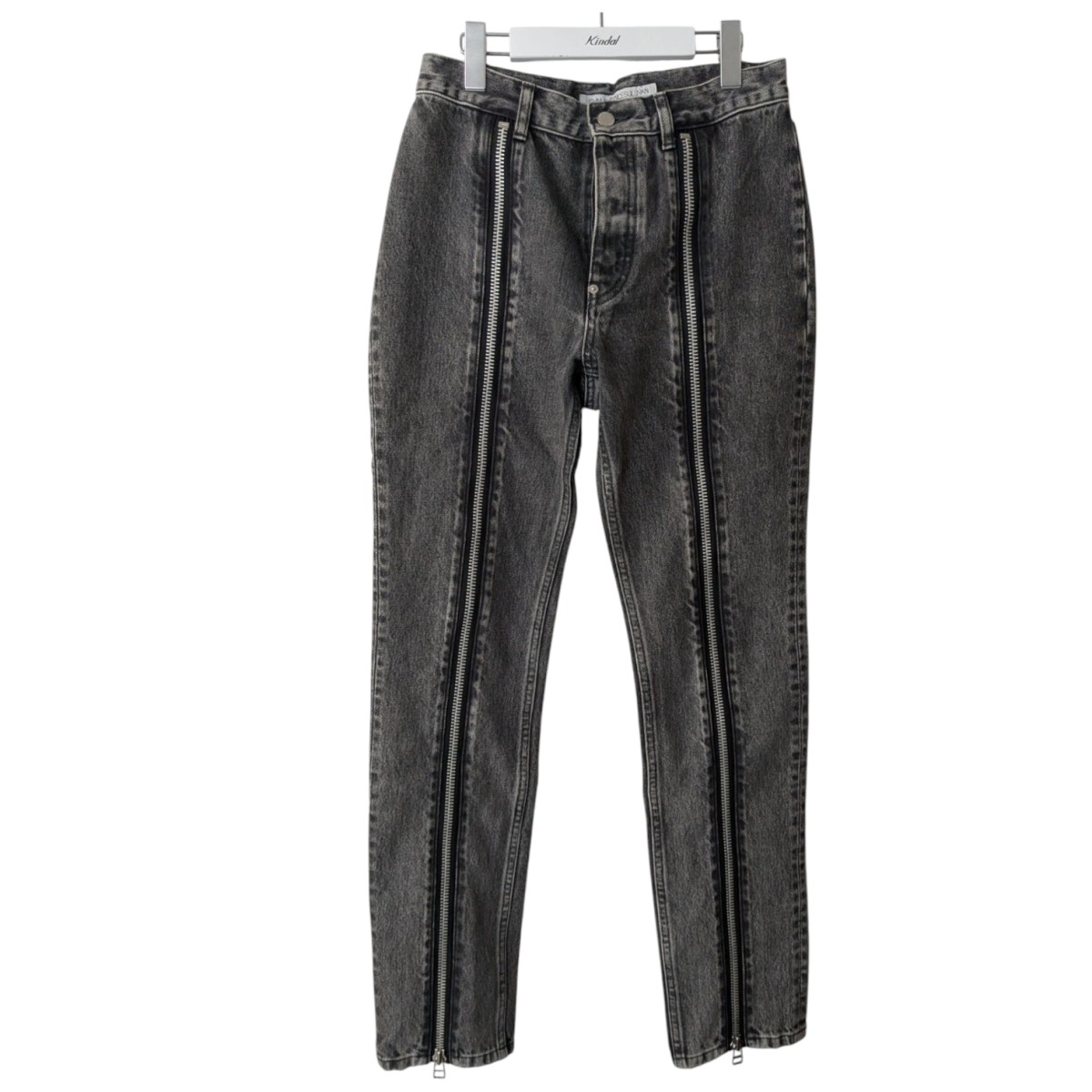 ジョンローレンスサリバン 定番 ワイド デニム パンツ WASHED DENIM WIDE PANTS