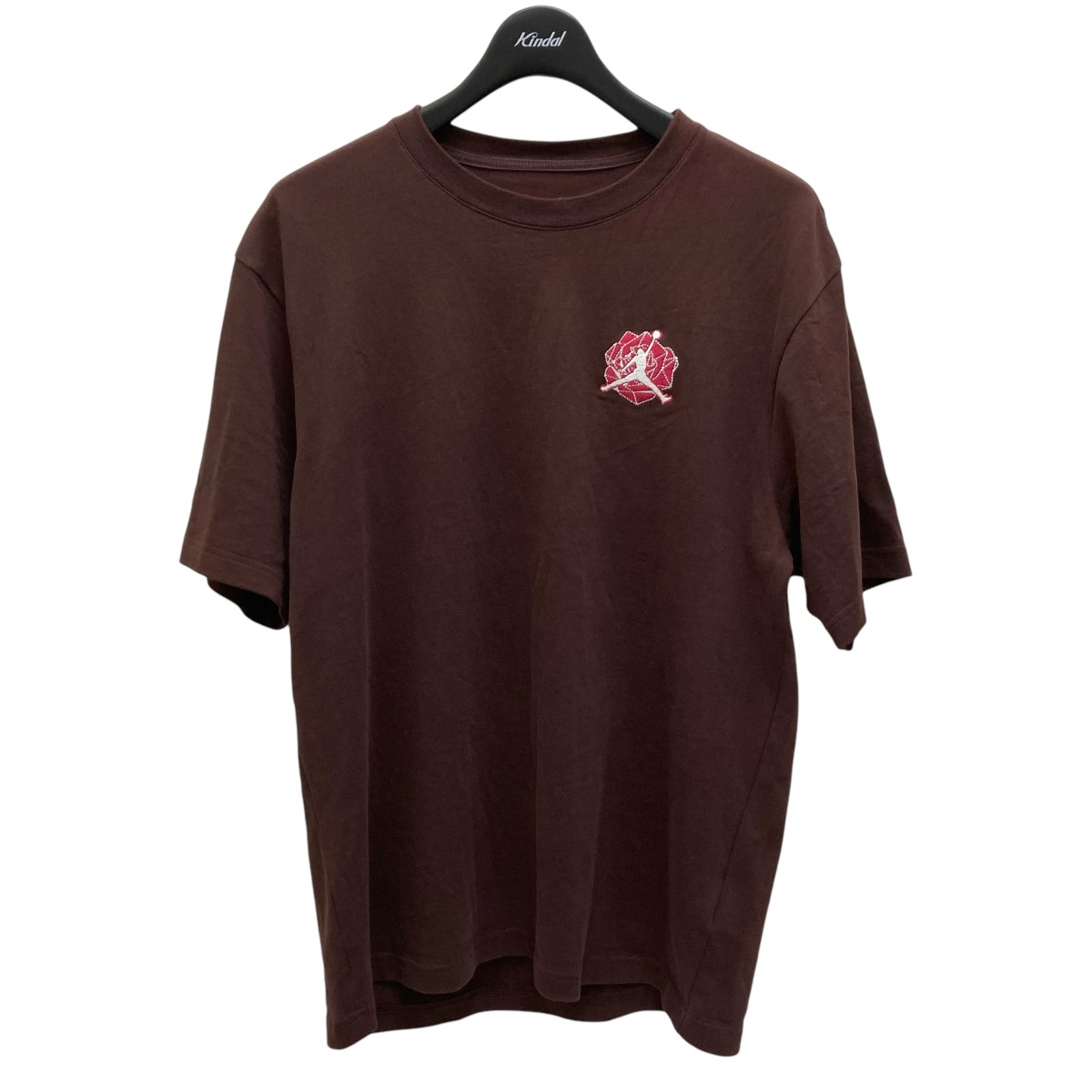 【中古】 NIKE JORDAN BRAND×Teyana Taylor　 23SS Tシャツ FB2641 227 WJ SP TT VINTAGE TEE ブラウン サイズ：M 【280325】（ナイキジョーダンブランド×テヤナテイラー）