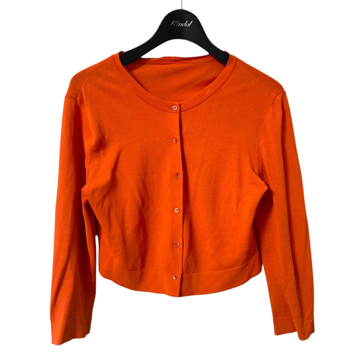 フォクシー FOXEY カーディガン 36823-KSJFI06D-2 イエロー サイズ：38 39955 Cardigan 