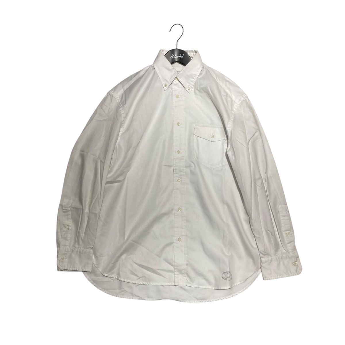 【中古】 TAKAHIROMIYASHITA TheSoloIst． ボタンダウンシャツ ss．0001ass24 ホワイト サイズ：44 【価格見直し】