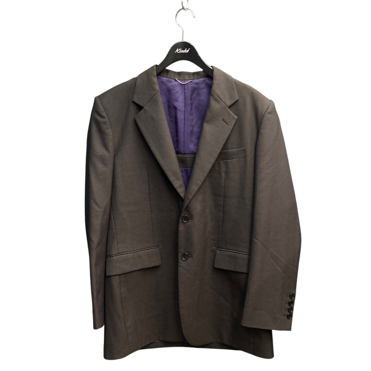 【美品】ジョンローレンスサリバン ロングコート レザー サイズ46 21aw 美品】ジョンローレンスサリバン ロングコート レザー サイズ46