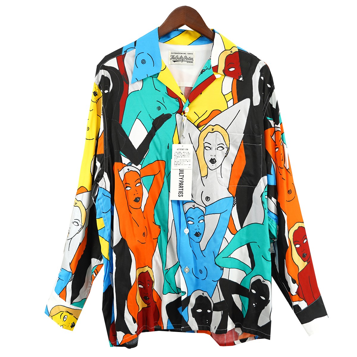 楽天市場】ワコマリア・WACKO MARIA 22SS 天国東京百女柄図 HAWAIIAN