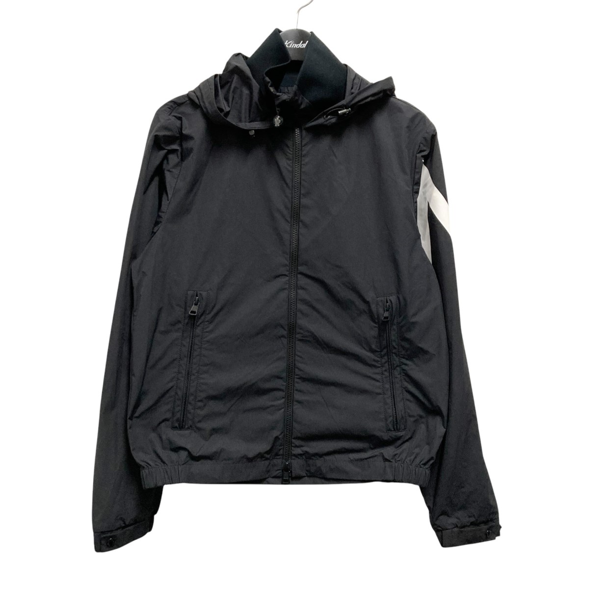 【中古】 MONCLER FETUQUE ジップパーカー H20911A00152 ブラック サイズ：0 【価格見直し】
