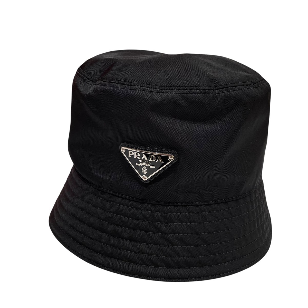 楽天市場】【中古】PRADA × adidasバケットハット ホワイト