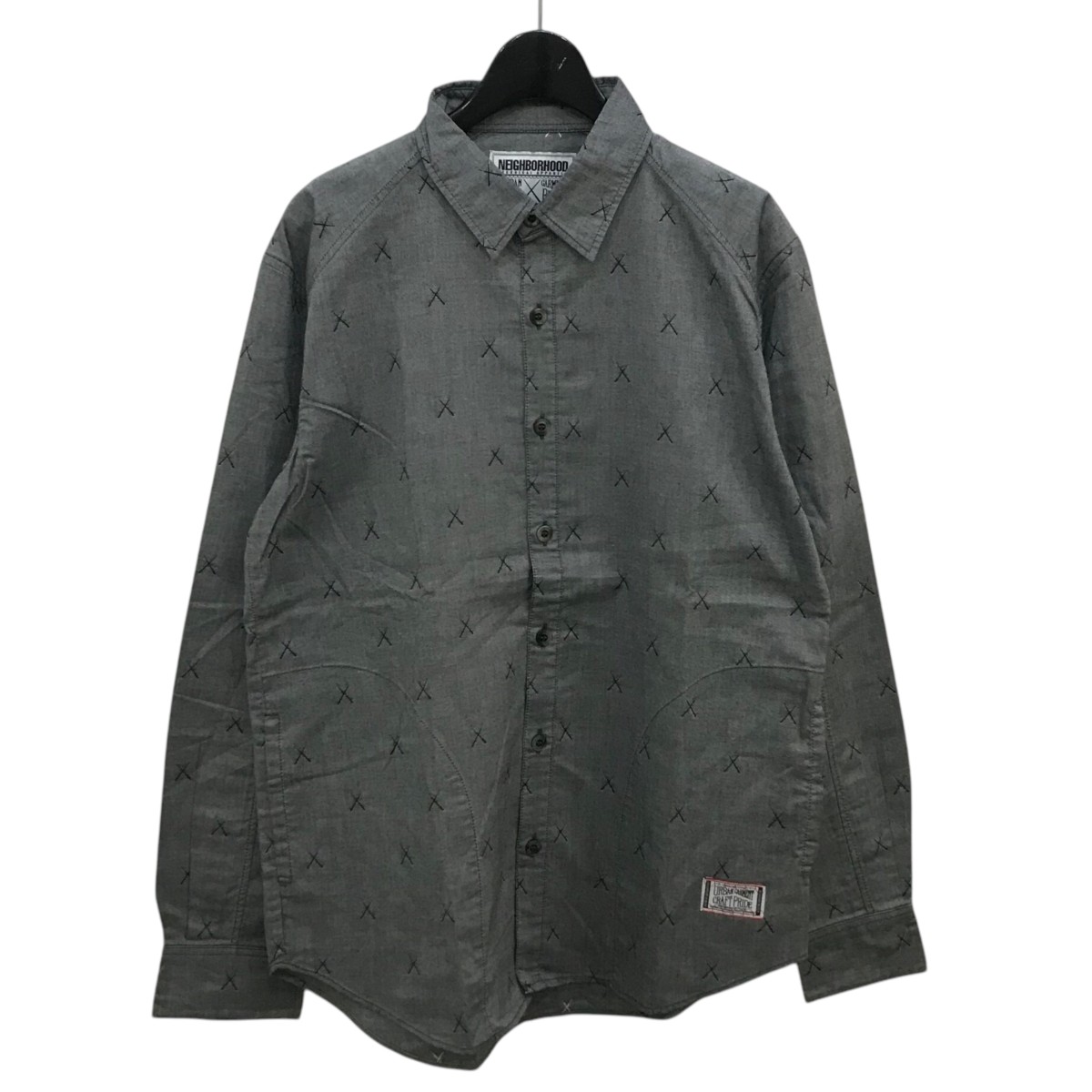 NEIGHBORHOOD ネイバーフッド ロガー シャツ チェック 長袖 M NEIGHBORHOOD ネイバーフッド ロガー シャツ チェック 長袖 M
