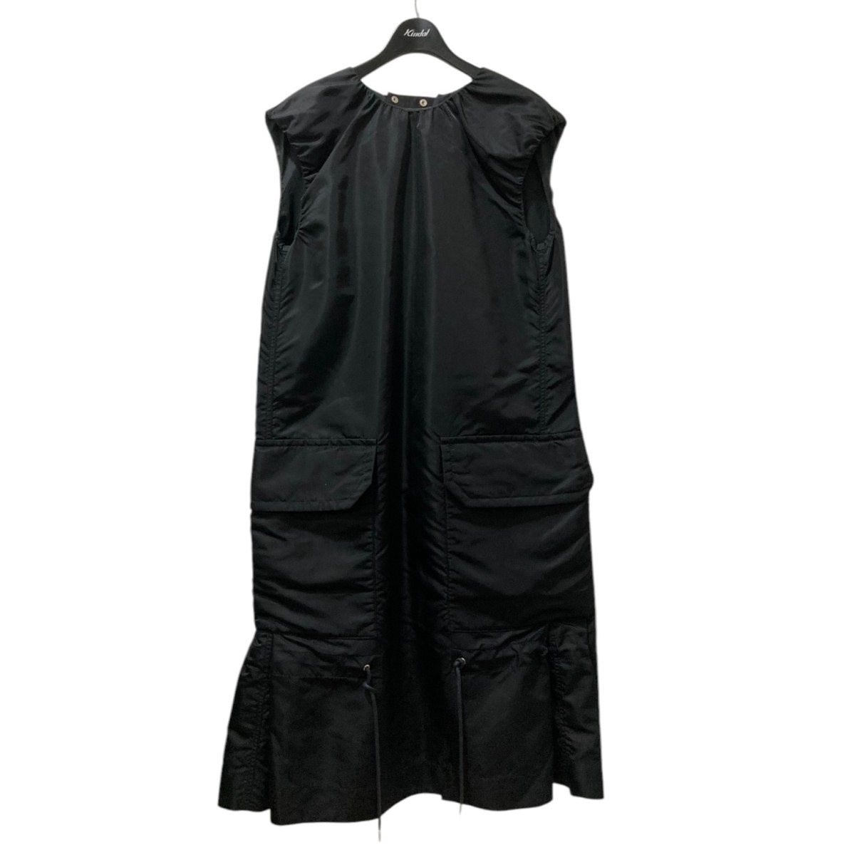 美品｜sacai｜ノースリーブチュニック｜1 楽天市場】sacai サカイ ﾌﾞﾗｯｸ×ﾈｲﾋﾞｰ 21-05590 ｺﾓﾝﾌﾟﾘﾝﾄ ﾁｭﾆｯｸ