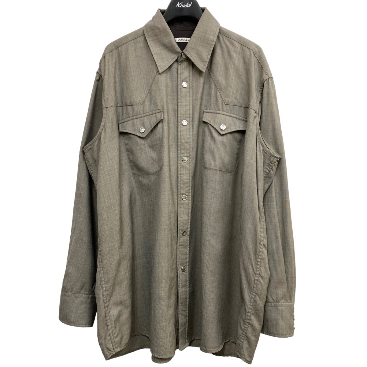 楽天市場】【中古】OUR LEGACY BORROWED SHIRT Big Lumbercheck